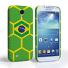 Caseflex Samsung Galaxy S4 Brazil Football Pattern World Cup Case