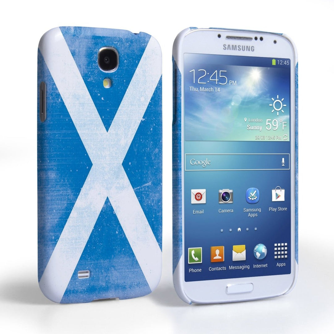Caseflex Samsung Galaxy S4 Retro Scotland Flag Case - Mobile Madhouse