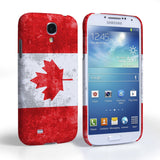 Caseflex Samsung Galaxy S4 Retro Canada Flag Case - Mobile Madhouse