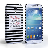 Samsung Galaxy S4 Chanel Fashion Changes Quote Case – Black - Mobile Madhouse