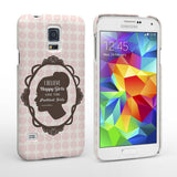 Caseflex Samsung Galaxy S5 Audrey Hepburn ‘Happy Girls’ Quote Case - Mobile Madhouse