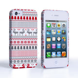 Caseflex iPhone 4 / 4S Reindeer Christmas Jumper Case