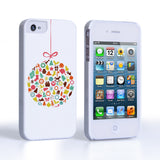 Caseflex iPhone 4 / 4S Christmas Bauble Decorations Case