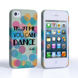 Caseflex iPhone 4 / 4S Vodka Dance Quote Hard Case – Green