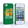 Caseflex iPhone 4 And 4S ‘Really Thirsty’ Quote Hard Case – Green