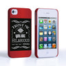 Caseflex iPhone 4 And 4S Bourbon Whiskey Quote Hard Case – Black