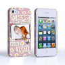 Caseflex Iphone 4 And 4s ‘If Mums Were Flowers’ Personalised Hard Case – Pink