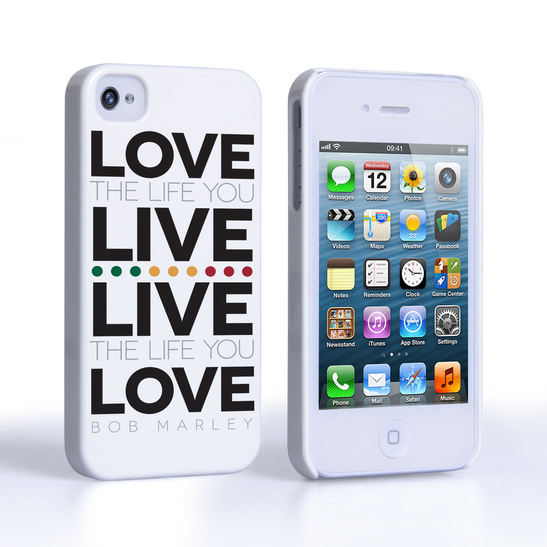 Caseflex iPhone 4 / 4s Bob Marley Quote Case