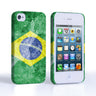 iPhone 4 And 4s Retro Brazil Flag Case