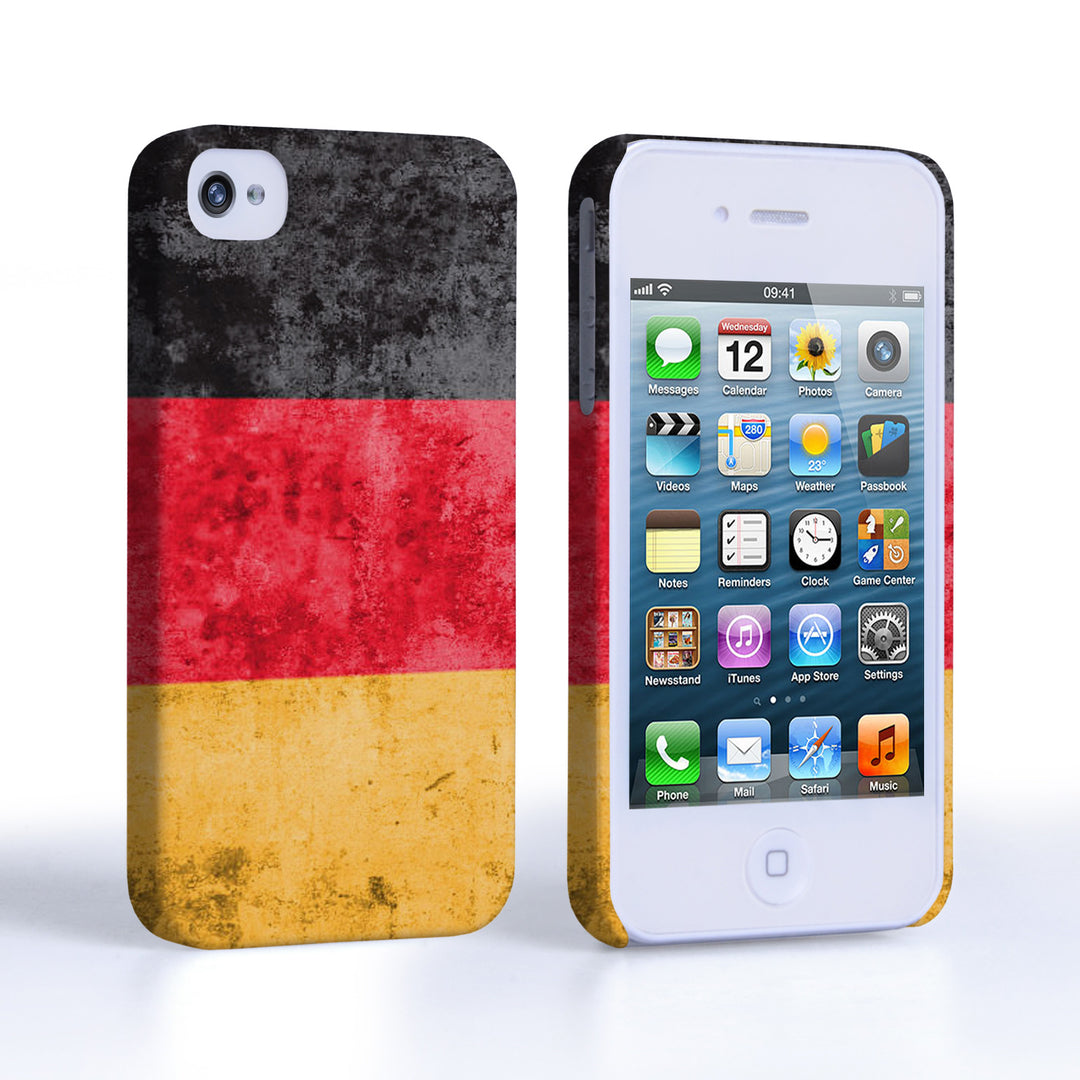 Caseflex iPhone 4 / 4S Retro Germany Flag Case