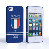 Caseflex iPhone 4 / 4S France World Cup Case