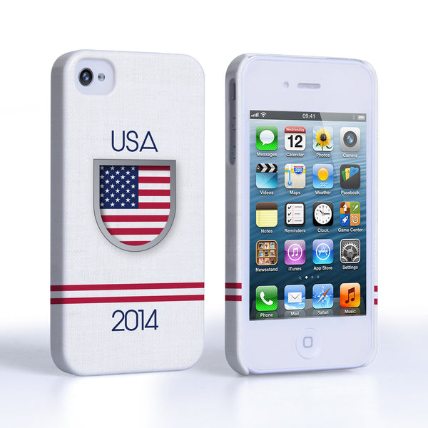 Caseflex iPhone 4 / 4S USA World Cup Case