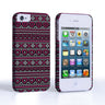 Caseflex Iphone 4/4S Fairisle Case – Pink And Black