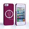Caseflex Iphone 4 And 4s Chanel Diamond And Pearls Quote Case