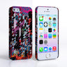 Caseflex Iphone 5 / 5S Blue And Red Urban Pattern Hard Case