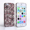 iPhone 5S Hard Case - Retro Flower Pattern