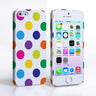 Caseflex Iphone 5 / 5S Polka Dot Hard Case - White