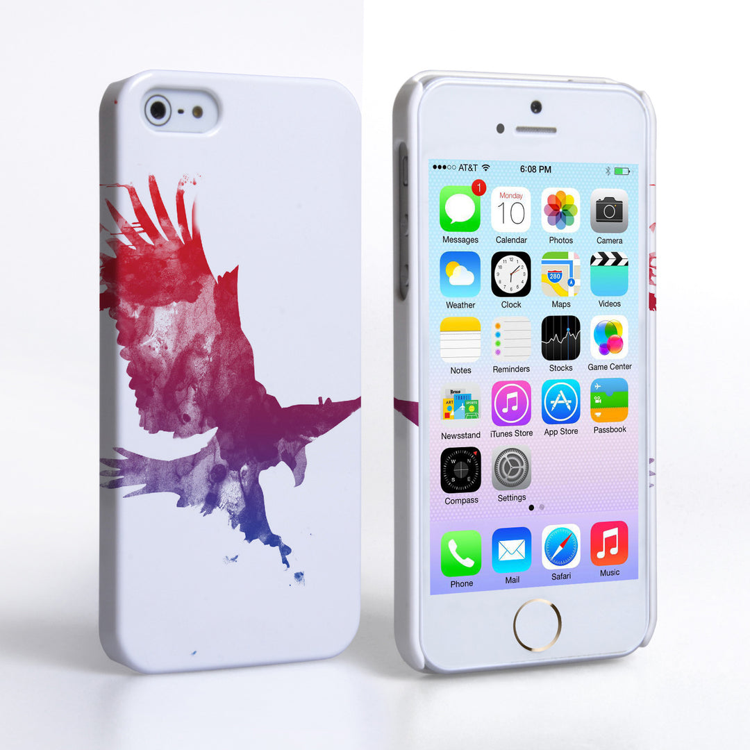 Caseflex iPhone 5 / 5S Eagle Splash Hard Case 
