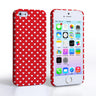 Caseflex Iphone 5 / 5S Cute Hearts Case - Red