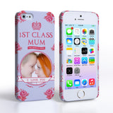 Caseflex iPhone 5 / 5S ‘1st Class Mum’ Vintage Floral Hard Case 