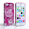 Caseflex Iphone 5 And 5s Retro Swirl Mum Case – Pink