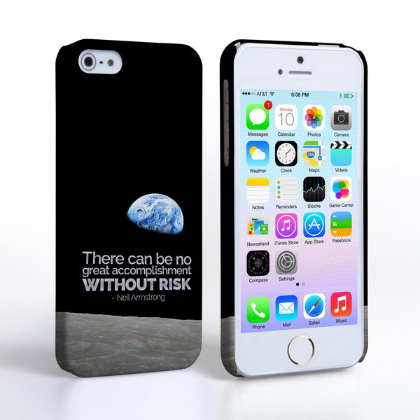 Caseflex iPhone 5 / 5S Neil Armstrong Quote Case