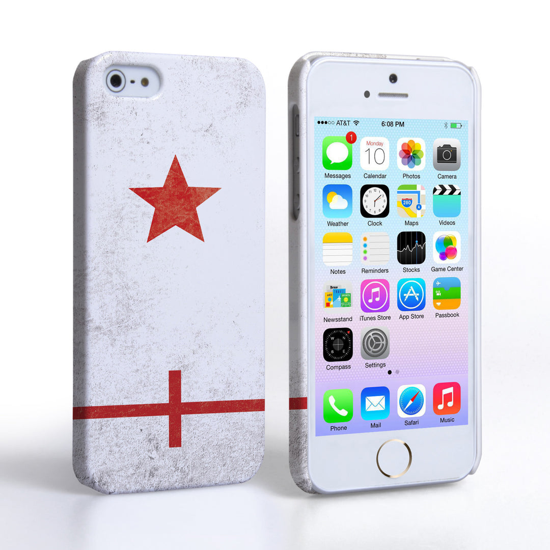 Caseflex iPhone 5 / 5s England Retro World Cup Case