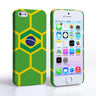 Caseflex Iphone 5 And 5s Brazil Football Pattern World Cup Case