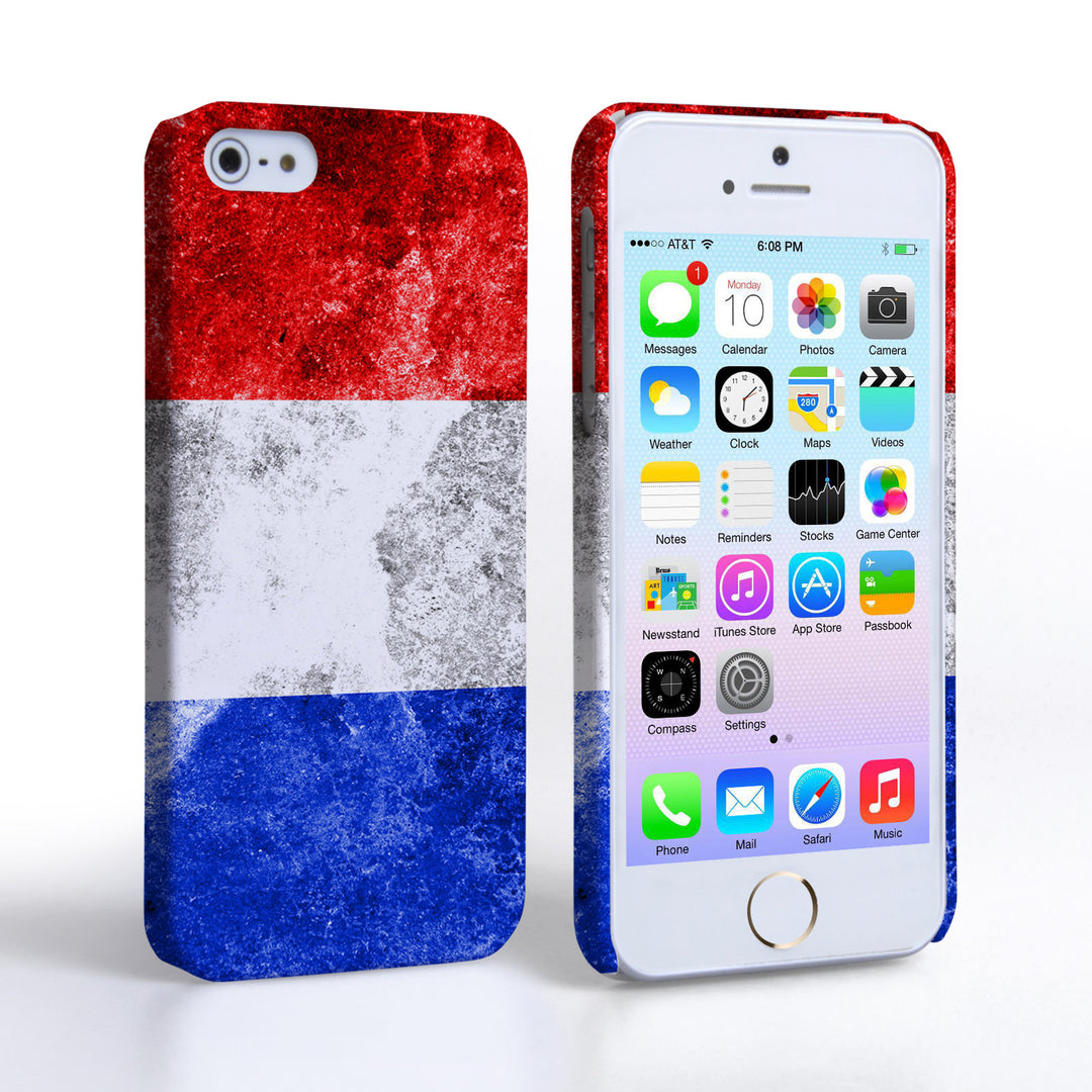 Caseflex iPhone 5 / 5S Retro Holland Flag Case