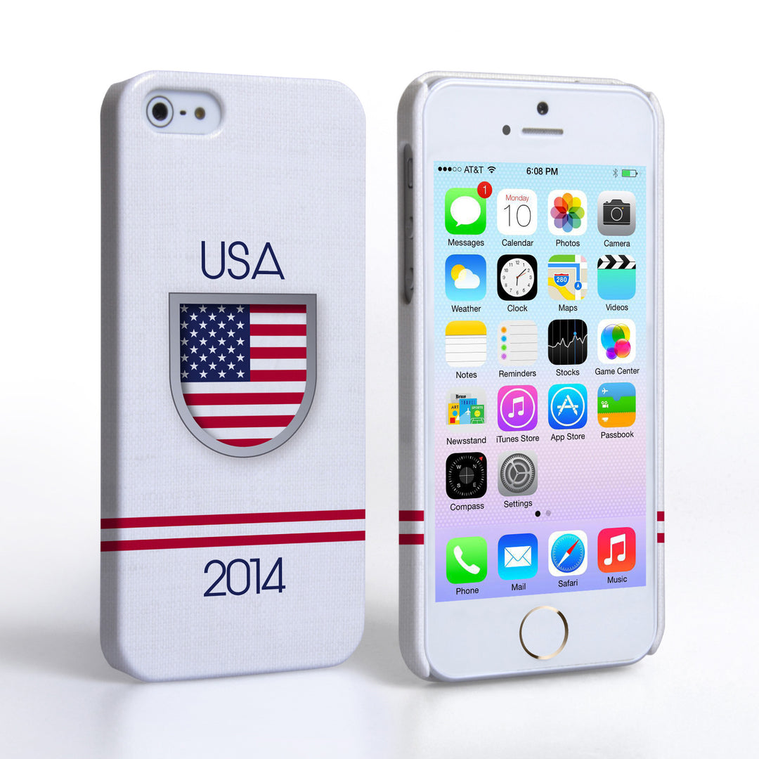 Caseflex iPhone 5 / 5S USA World Cup Case