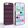 Caseflex Iphone 5/5S Fairisle Case – Pink And Black