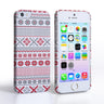 Caseflex Iphone 5/5S Fairisle Case – Red, White And Grey