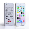 Caseflex Iphone 5 And 5s Marilyn Monroe Face Quote Case