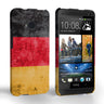 Caseflex HTC One Retro Germany Flag Case