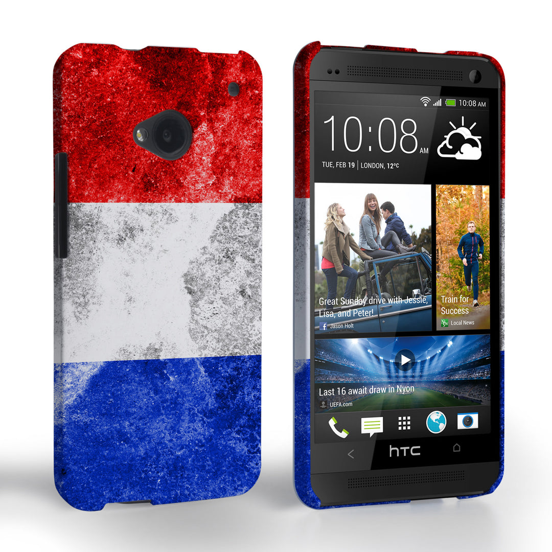 Caseflex HTC One Retro Holland Flag Case