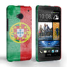 Caseflex HTC One Retro Portugal Flag Case