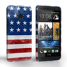 Caseflex HTC One Retro USA Flag Case