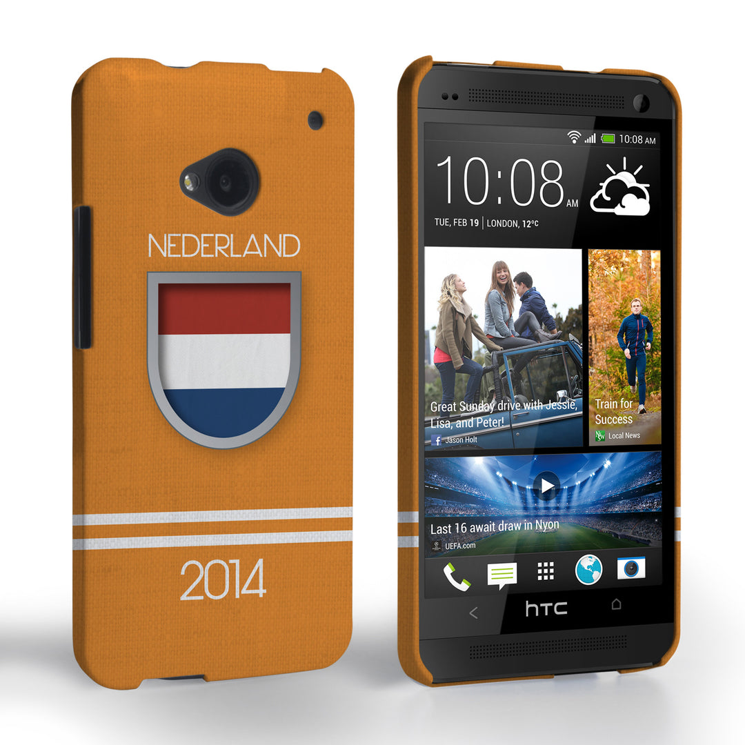 Caseflex HTC One Nederland World Cup Case