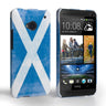 Caseflex HTC One Retro Scotland Flag Case