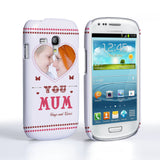 Caseflex Samsung Galaxy S3 Mini  ‘Love You Mum’ Personalised Hard Case – Pink 