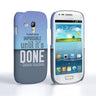 Caseflex Samsung Galaxy S3 Mini Nelson Mandela Quote Case