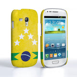 Caseflex Samsung Galaxy S3 Mini Brazil 5-Star Retro World Cup Case