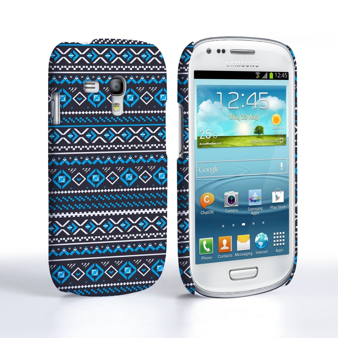 Caseflex Samsung Galaxy S3 Mini Fairisle Case – Grey - Mobile Madhouse