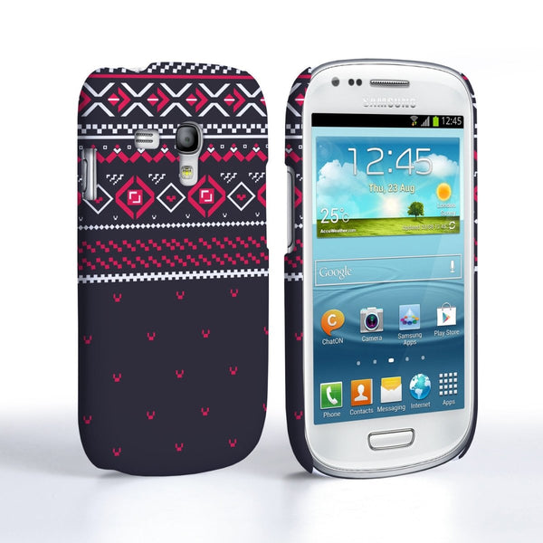 Samsung Galaxy S3 Mini Fairisle Case – Black - Mobile Madhouse