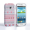 Caseflex Samsung Galaxy S3 Mini Fairisle Case – Red, White And Grey