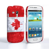 Caseflex Samsung Galaxy S3 Mini Retro Canada Flag Case - Mobile Madhouse
