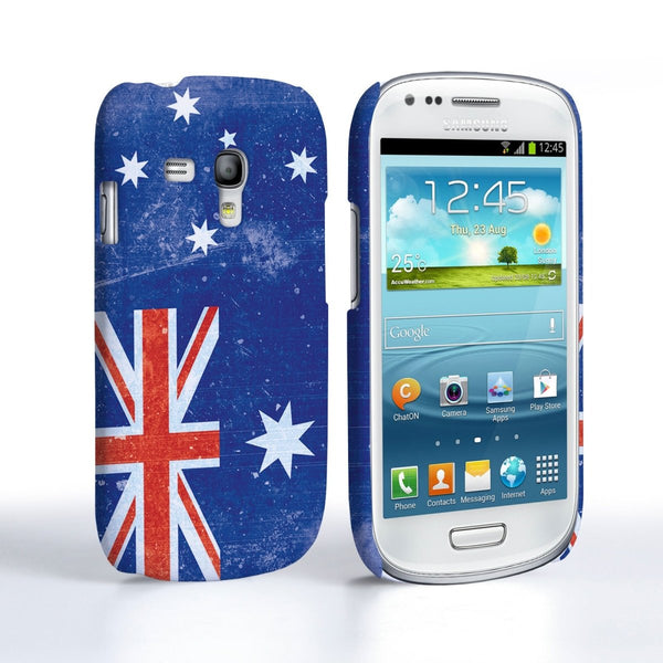 Caseflex Samsung Galaxy S3 Mini Retro Australia Flag Case - Mobile Madhouse
