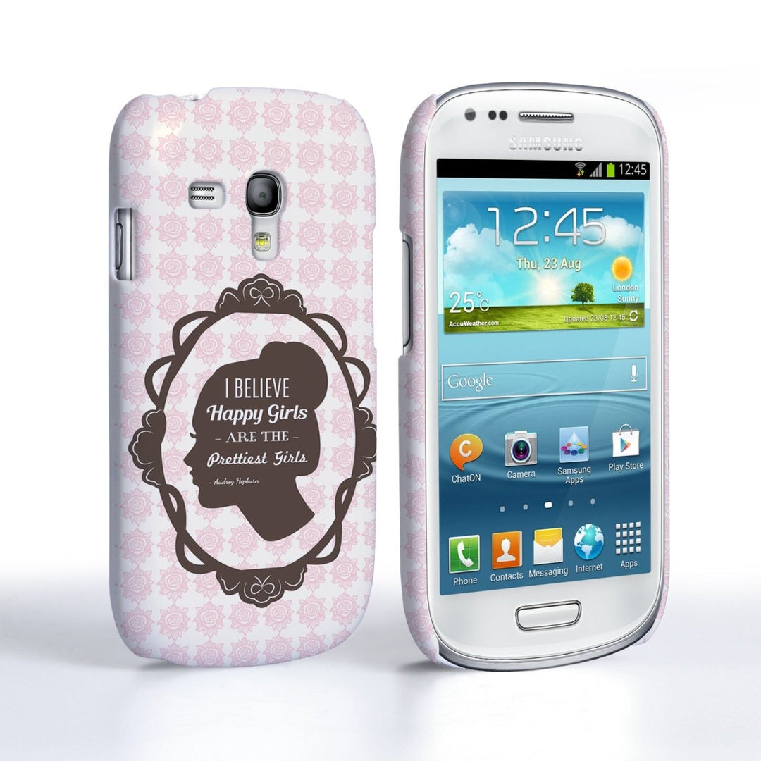 Samsung Galaxy S3 Mini Audrey Hepburn Quote Case - Mobile Madhouse