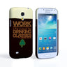 Samsung Galaxy S4 Mini Hard Case -Drinking Classes Quote