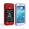 Samsung Galaxy S4 Mini Whiskey Quote Hard Case – Black